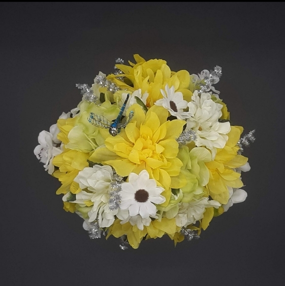 Green Mug Floral Arrangement - Picture 7 of 15